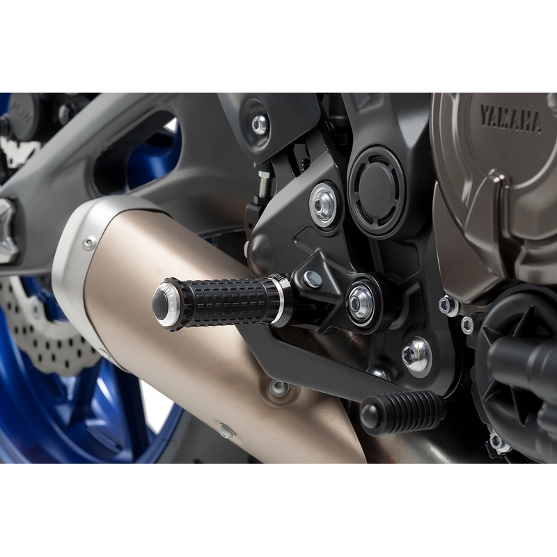Fussratsen ohne Adapter PUIG R-FIGHTER S silber