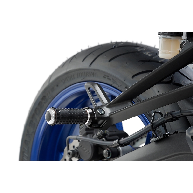 Fussratsen ohne Adapter PUIG R-FIGHTER S silber