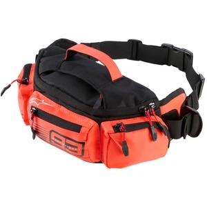 ALPINESTARS MM93 Gürteltaschen-Kollektion, schwarz-fluoreszierend rot, 2,5 l