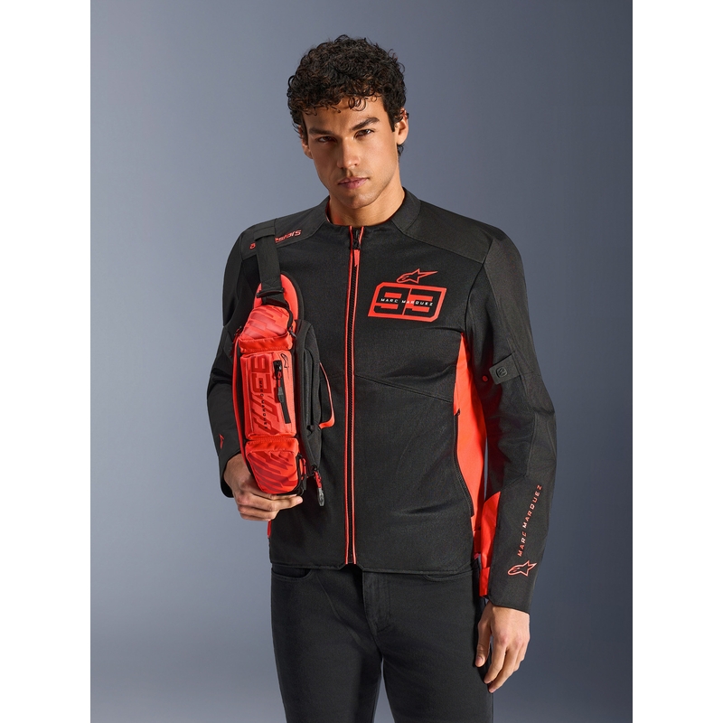 ALPINESTARS MM93 Bauchtasche, Fluo-Kollektion, Rot-Rot, 2,5 l