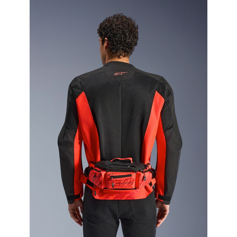 ALPINESTARS MM93 Bauchtasche, Fluo-Kollektion, Rot-Rot, 2,5 l