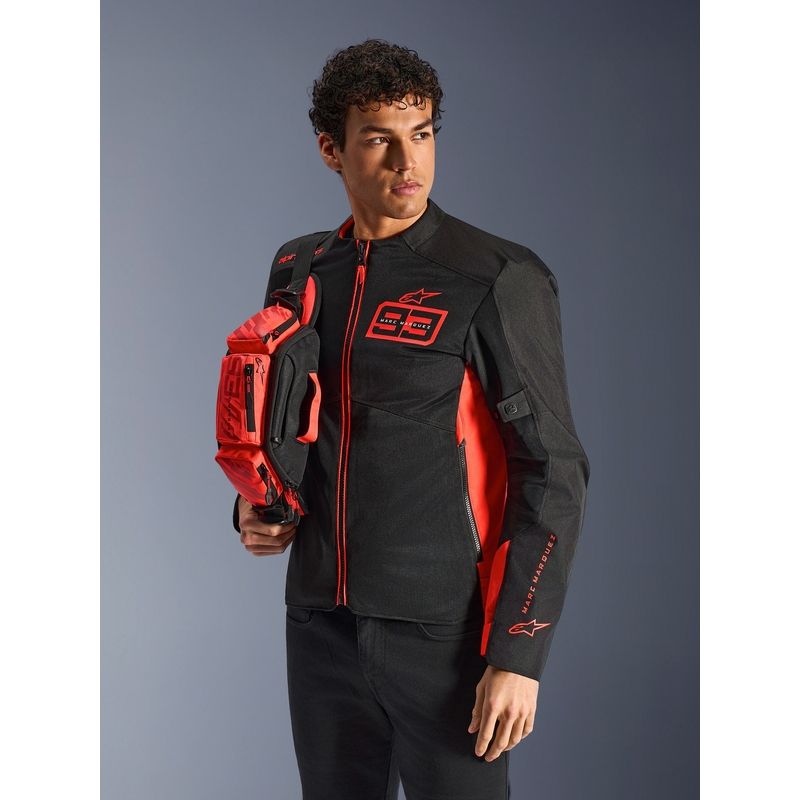 ALPINESTARS MM93 Bauchtasche, Fluo-Kollektion, Rot-Rot, 2,5 l