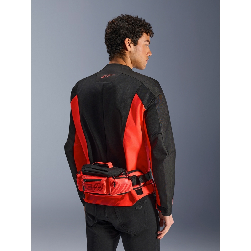 ALPINESTARS MM93 Bauchtasche, Fluo-Kollektion, Rot-Rot, 2,5 l