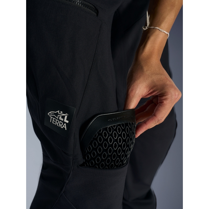 Alpinestars Explore AST Cropped Motorradhose schwarz