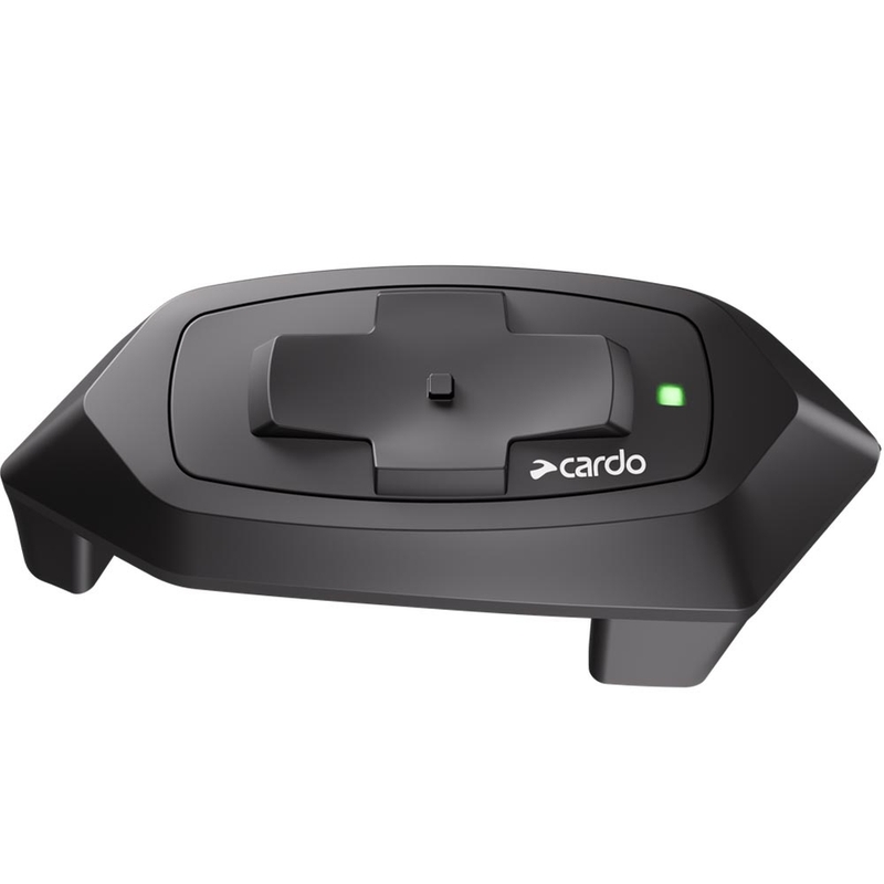 Cardo HJC Packtalk Motorrad-Intercom schwarz