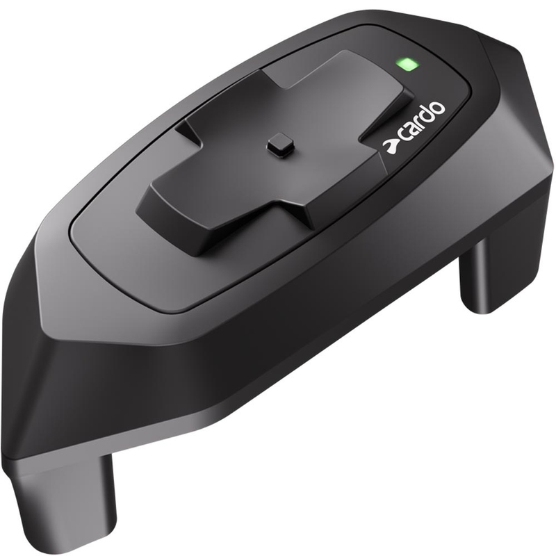 Cardo HJC Packtalk Motorrad-Intercom schwarz