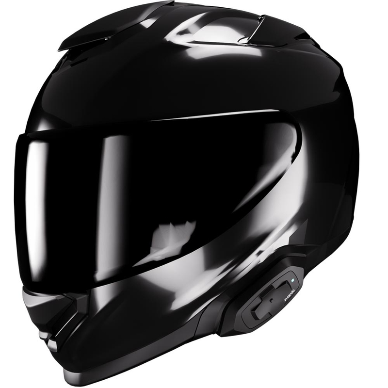 Cardo HJC Packtalk Motorrad-Intercom schwarz