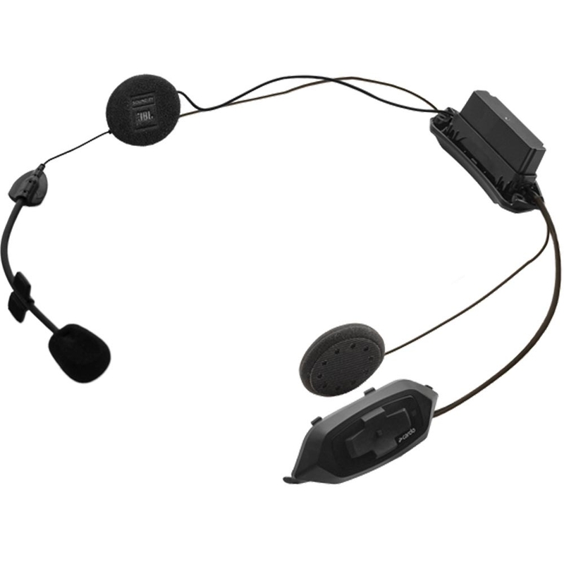 Cardo HJC Packtalk Motorrad-Intercom schwarz