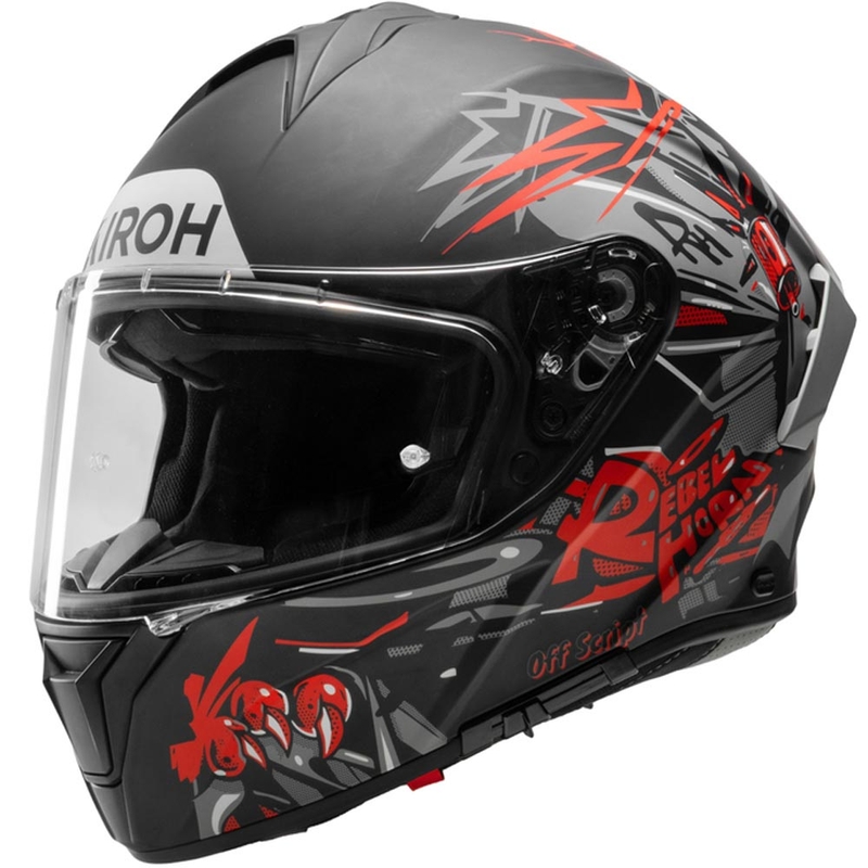 Airoh Spark 2 Cruze Integralhelm für Motorräder, matt schwarz-grau