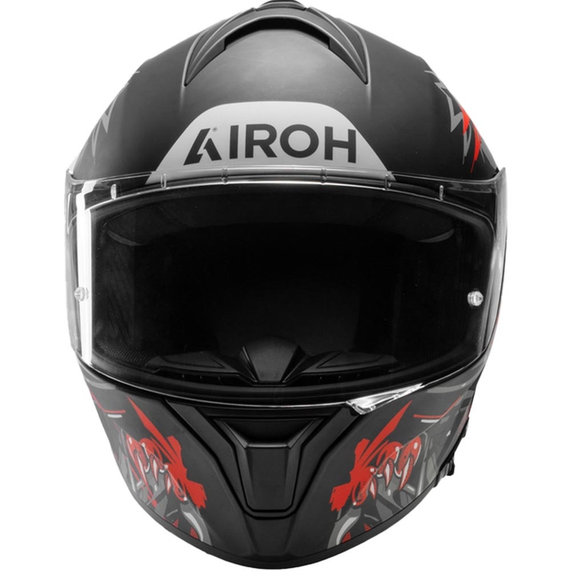 Airoh Spark 2 Cruze Integralhelm für Motorräder, matt schwarz-grau