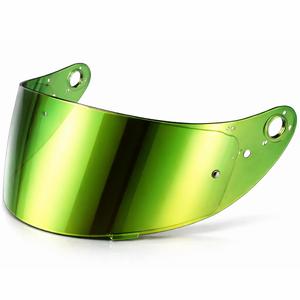Visier für Cassida Orbit Motorradhelme mit Pinlock-Vorbereitung, REVO Spiegelgrün