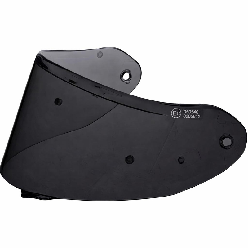 Visier für Motorradhelme ZED F19 dunkel getönt