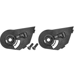 Visiermechanismus für Motorradhelme ZED F19 schwarz