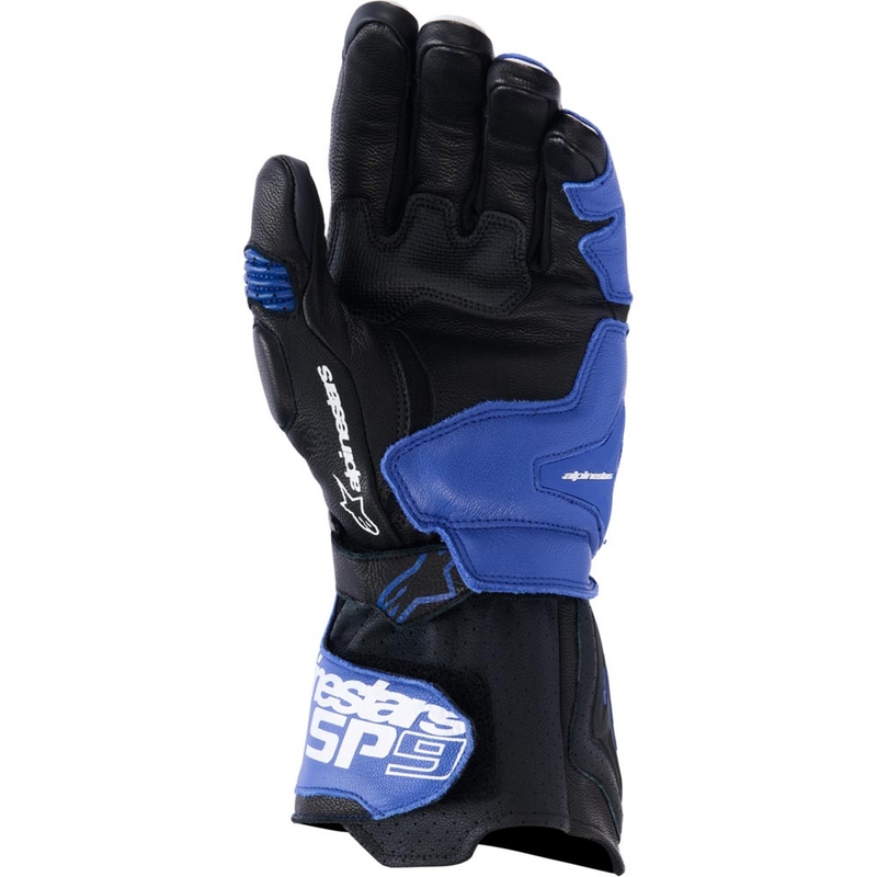 Alpinestars SP-9 Motorradhandschuhe blau-weiß-schwarz