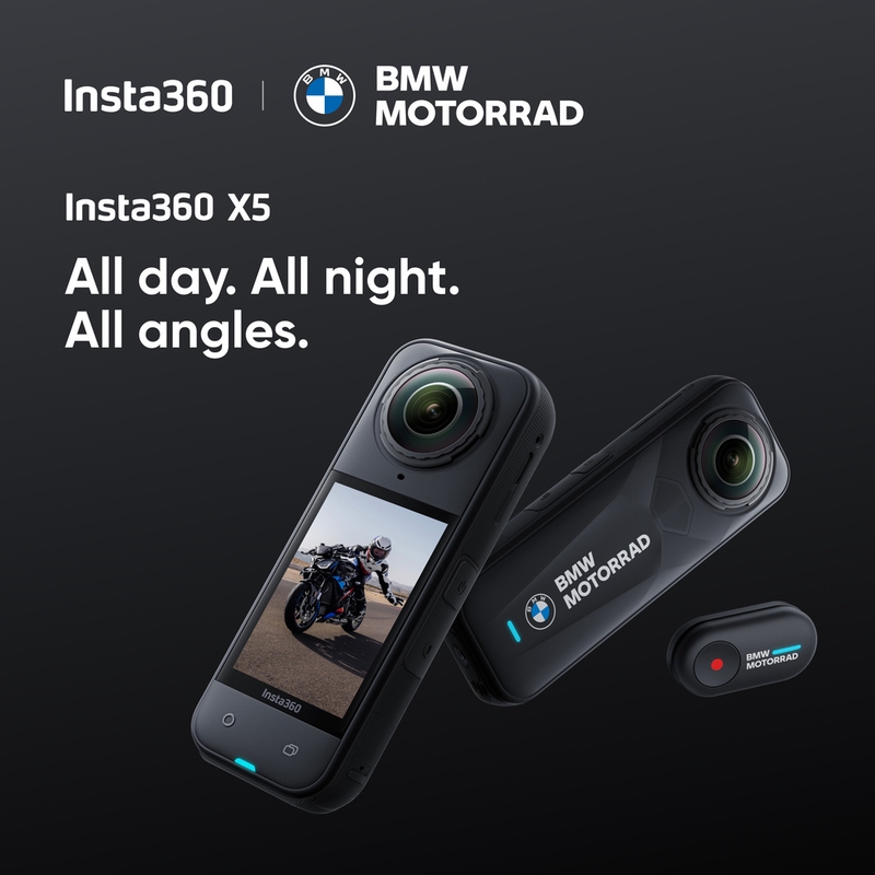 Insta360 X5 BMW Motorrad Edition Action-Kamera Schwarz
