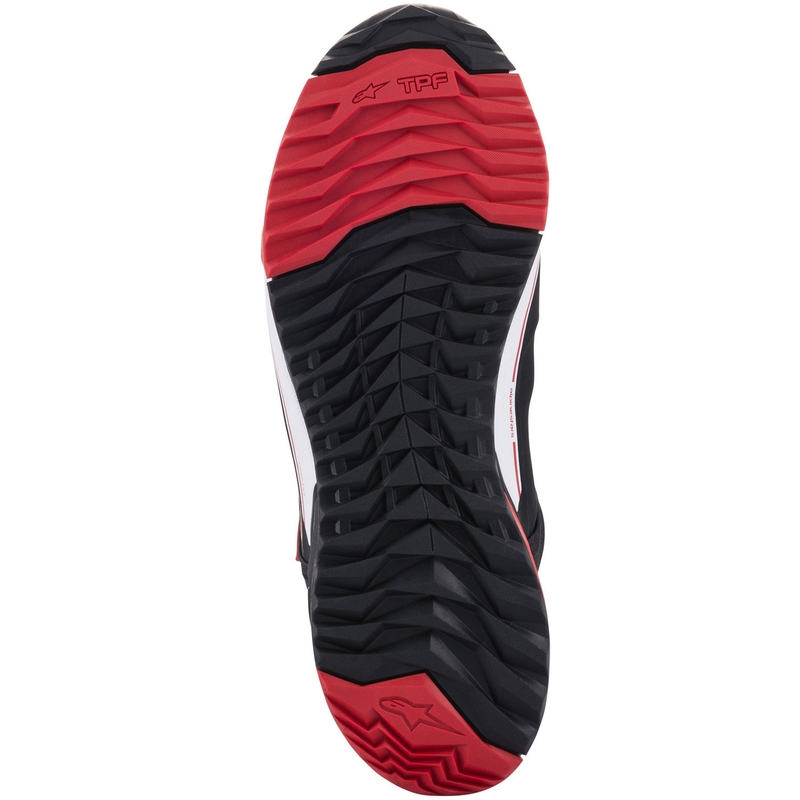 Alpinestars CR-X Drystar MM93 Motorradstiefel Kollektion Schwarz-Rot-Weiß