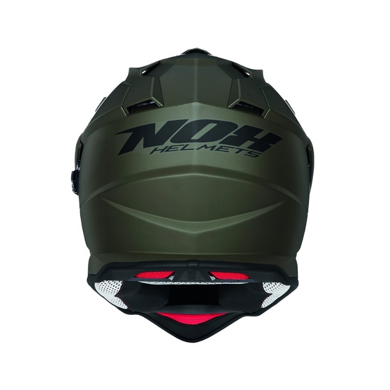 Endurohelm NOX N312 grün matt 2 - II. Qualität