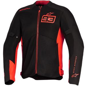 Alpinestars C-1 AIR MM93 Motorradjacke, Fluo-Kollektion, Rot-Rot-Schwarz