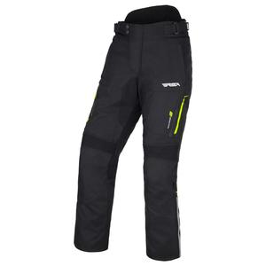 Motorradhose RSA Wasp schwarz-weiß-fluoreszierend gelb 3 - II. Qualität