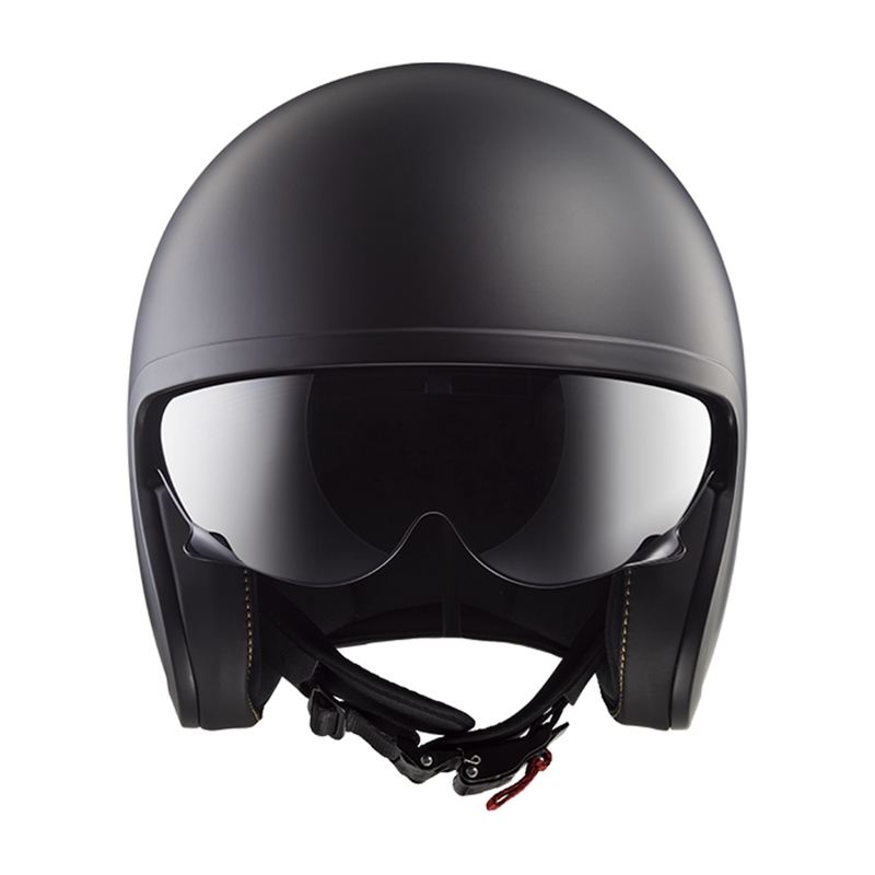 Offener Motorradhelm LS2 OF599 Spitfire II, einfarbig matt schwarz - II. Qualität