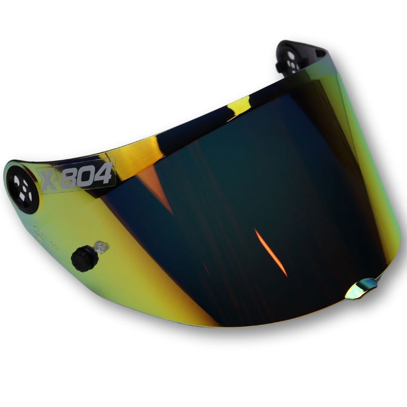 Visier für Motorradhelme Nolan X804 RS Iridium Orange - XFR-03 NFR/2ACT FLAT/RS/ULTRA