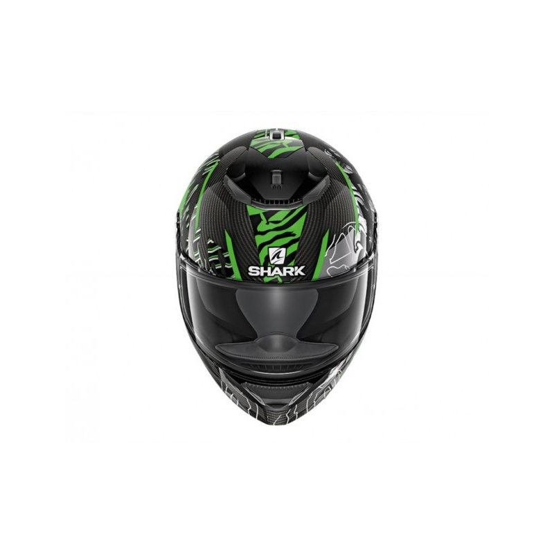 Integralhelm SHARK SPARTAN CARBON Daksha schwarz-grau-grün