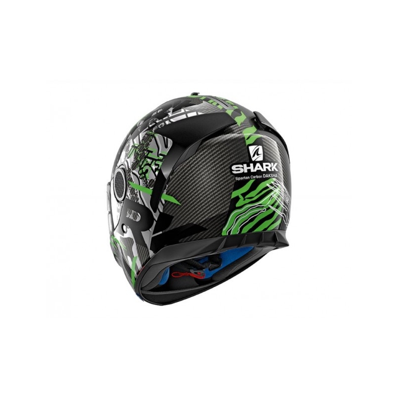 Integralhelm SHARK SPARTAN CARBON Daksha schwarz-grau-grün