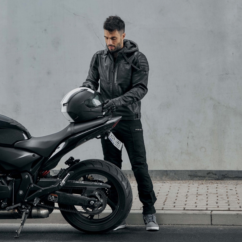 Rebelhorn Impala Motorradjacke schwarz - 2. Wahl - II. Qualität