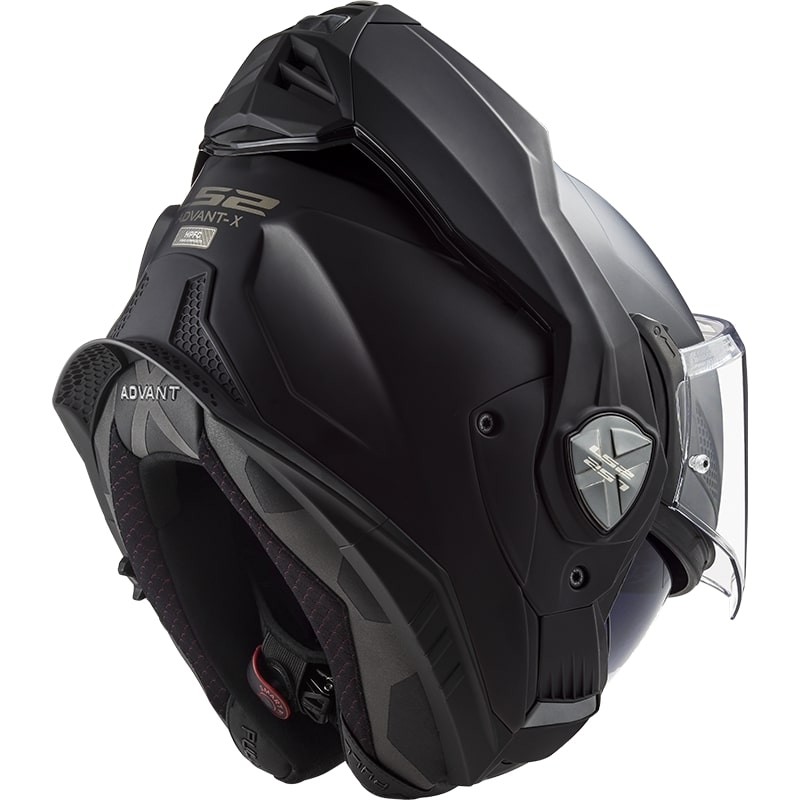 Klappbarer Motorradhelm LS2 FF901 Advant X, Uni-Schwarz matt - II. Qualität