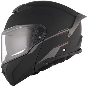 Klappbarer Motorradhelm MT ATOM 2 SV SOLID A1 schwarz matt - II. Qualität