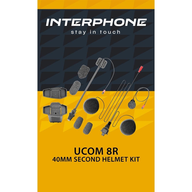 HD-Audio-Set 40 mm für Interphone U-COM R Gegensprechanlage