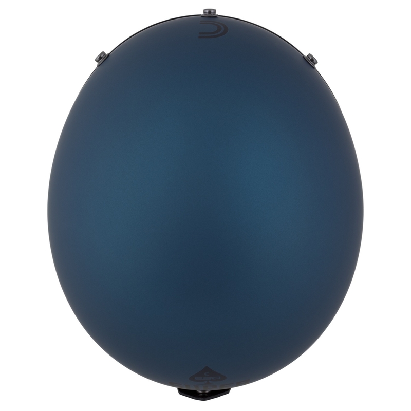 Cassida Eso Super Hooligan offener Helm, schwarz matt-metallic blau - II. Qualität