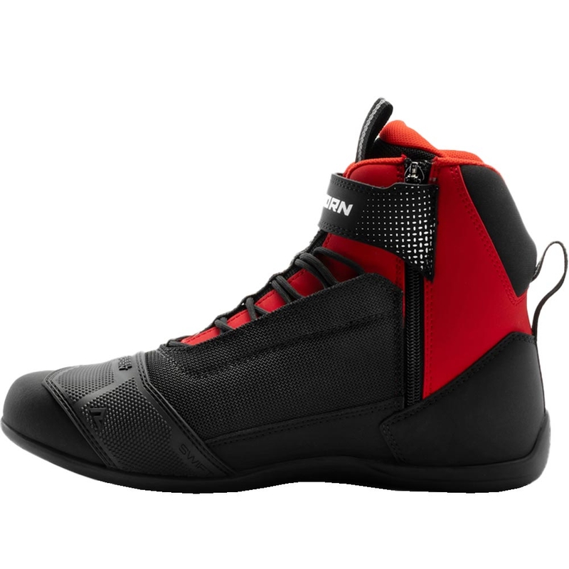 Rebelhorn Swift Motorradstiefel schwarz-rot - 2. Wahl - II. Qualität