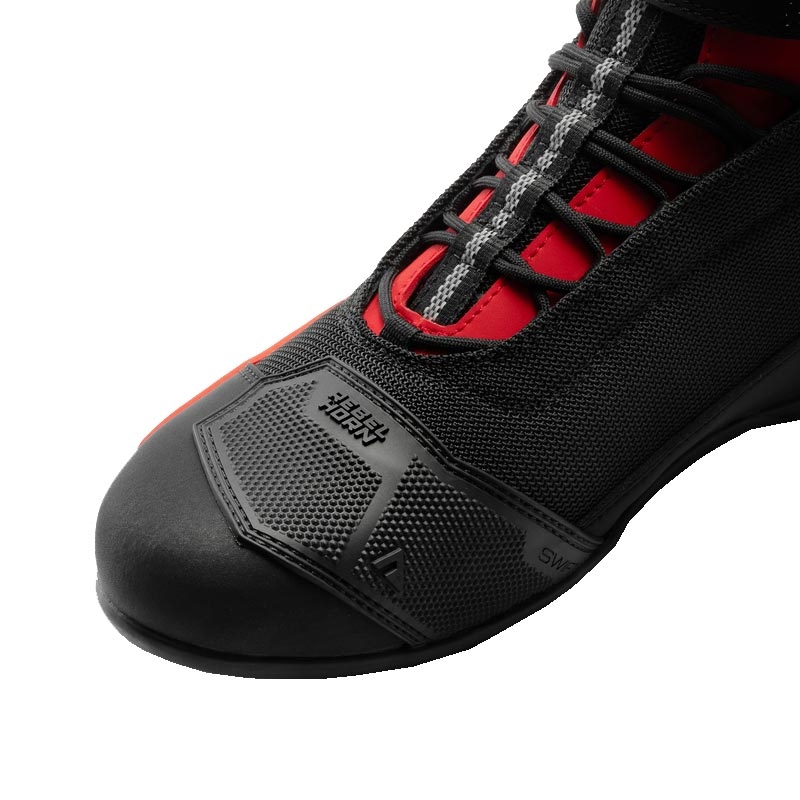 Rebelhorn Swift Motorradstiefel schwarz-rot - 2. Wahl - II. Qualität
