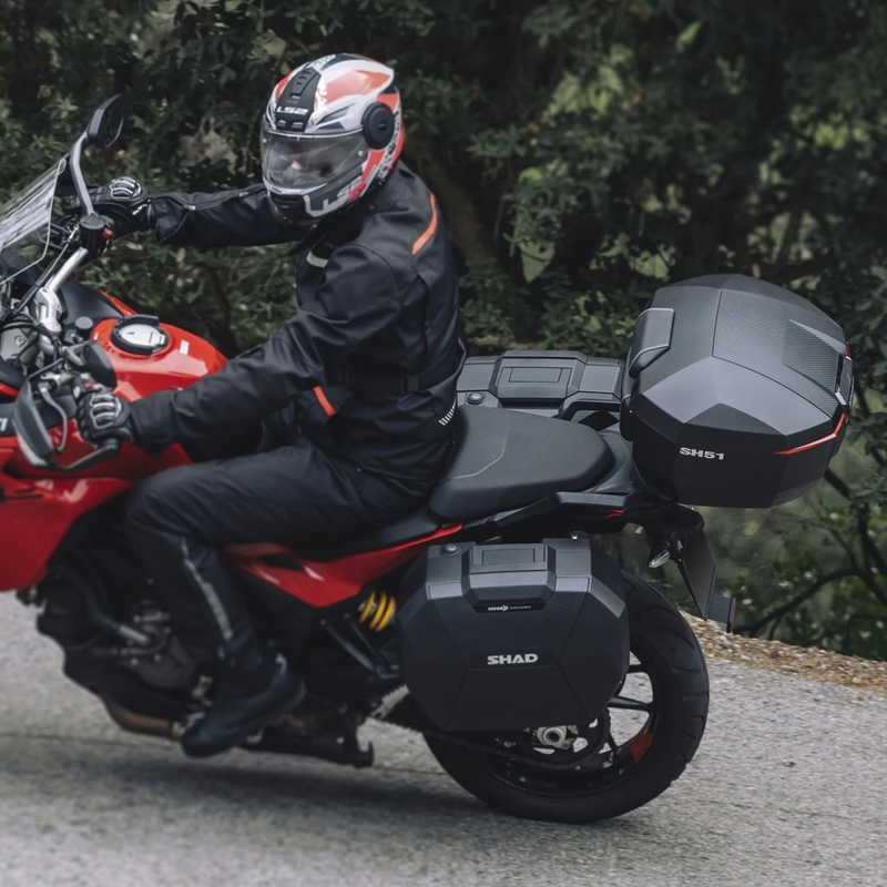 Top case SHAD SH51 Carbon