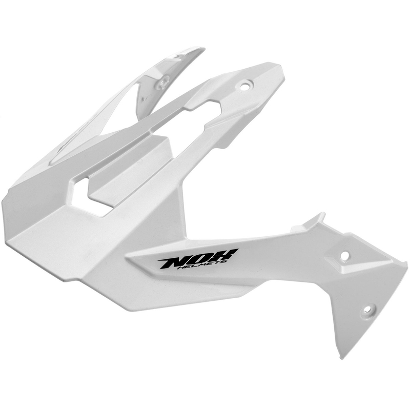 Visier für Motorradhelme NOX N312 weiß