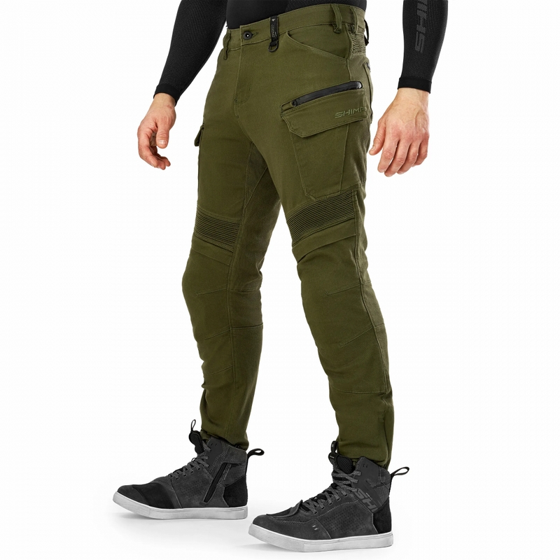 Shima Giro 3.0 erweiterte Motorradhose khaki