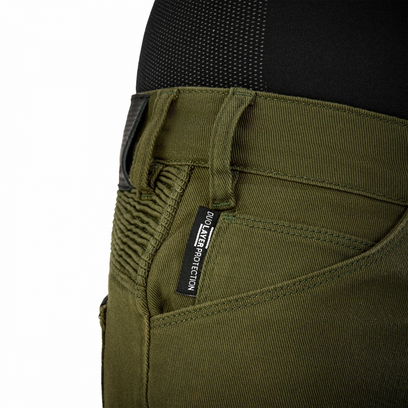 Shima Giro 3.0 erweiterte Motorradhose khaki