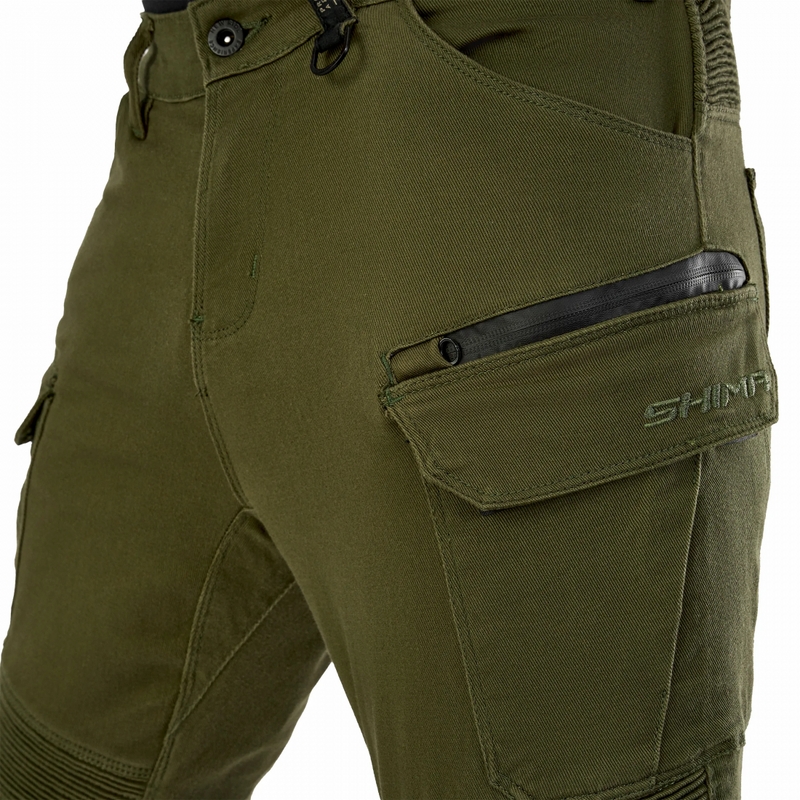 Shima Giro 3.0 erweiterte Motorradhose khaki
