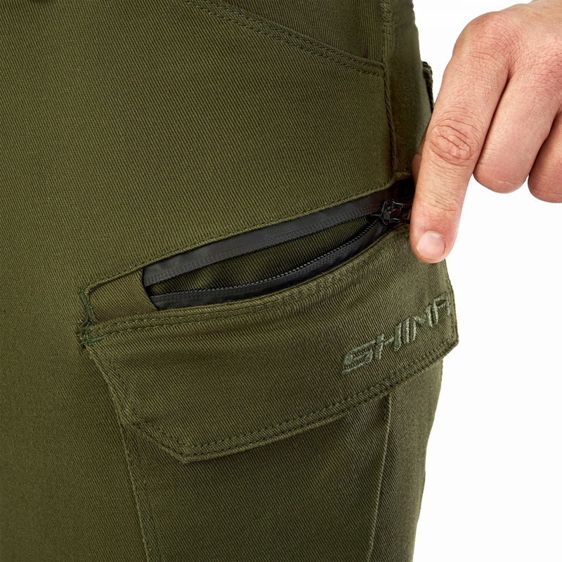 Shima Giro 3.0 erweiterte Motorradhose khaki