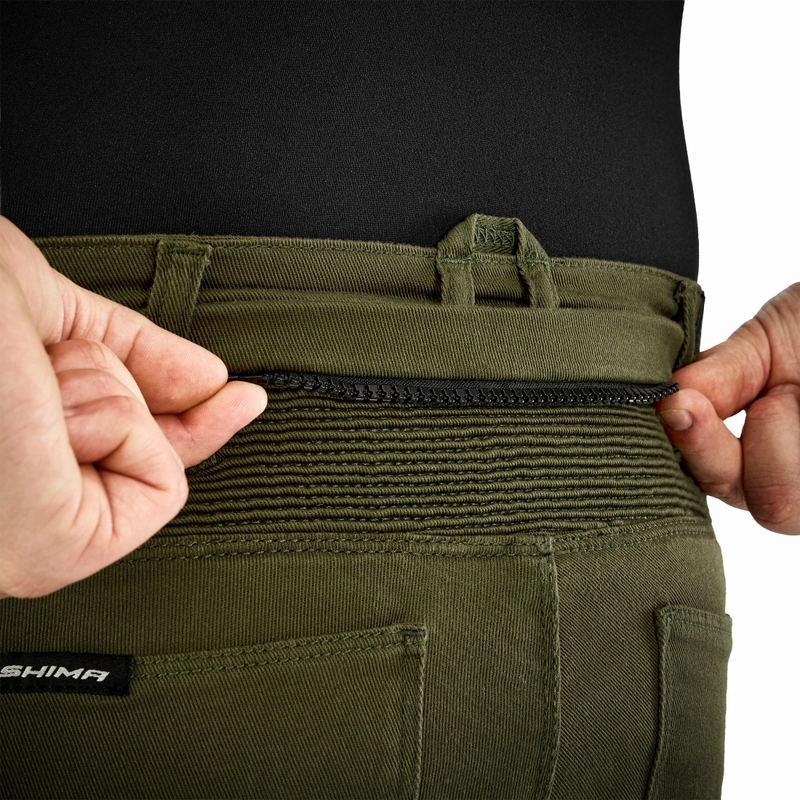 Shima Giro 3.0 erweiterte Motorradhose khaki