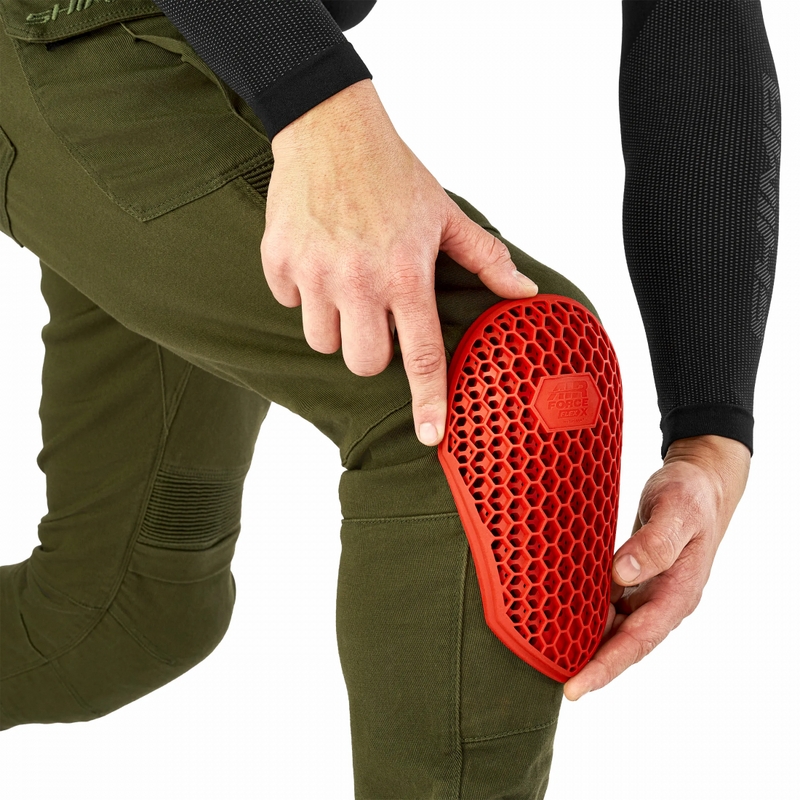 Shima Giro 3.0 erweiterte Motorradhose khaki