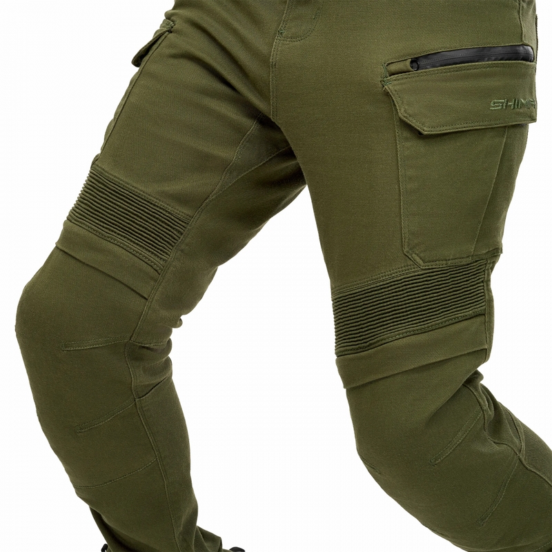 Shima Giro 3.0 erweiterte Motorradhose khaki