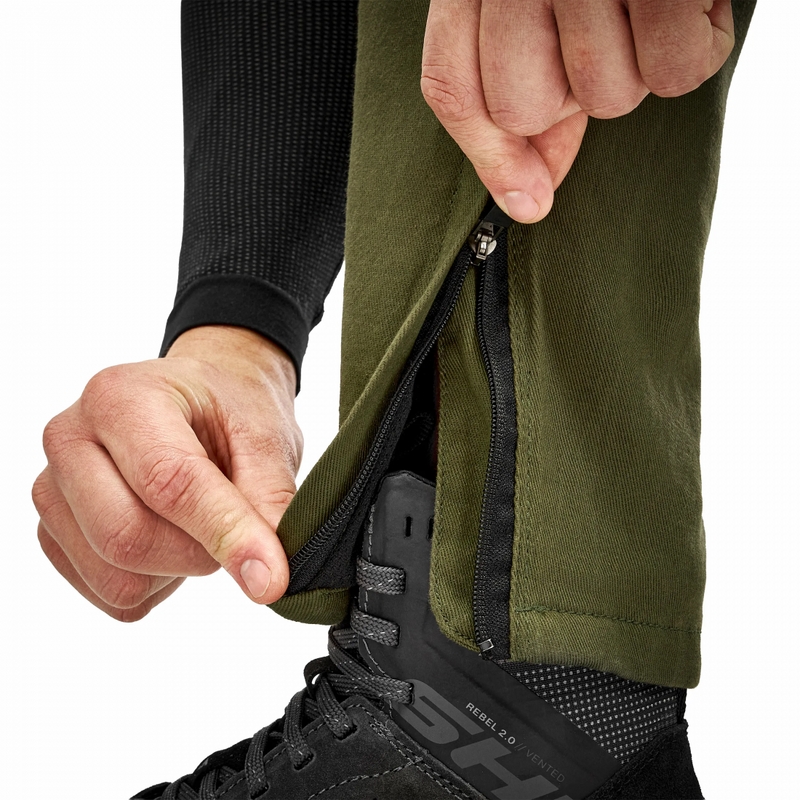 Shima Giro 3.0 erweiterte Motorradhose khaki