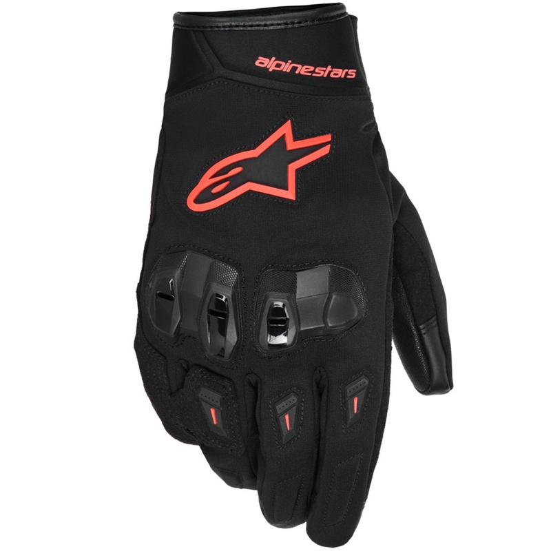 Alpinestars SP XZ WASSERDICHTE Motorradhandschuhe schwarz-rot