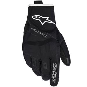 Alpinestars MOBLAST WASSERDICHTE Motorradhandschuhe schwarz-weiß cremeweiß