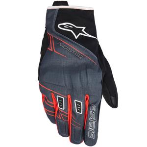 Alpinestars MOBLAST WASSERDICHTE Motorradhandschuhe schwarz-anthrazit-orange