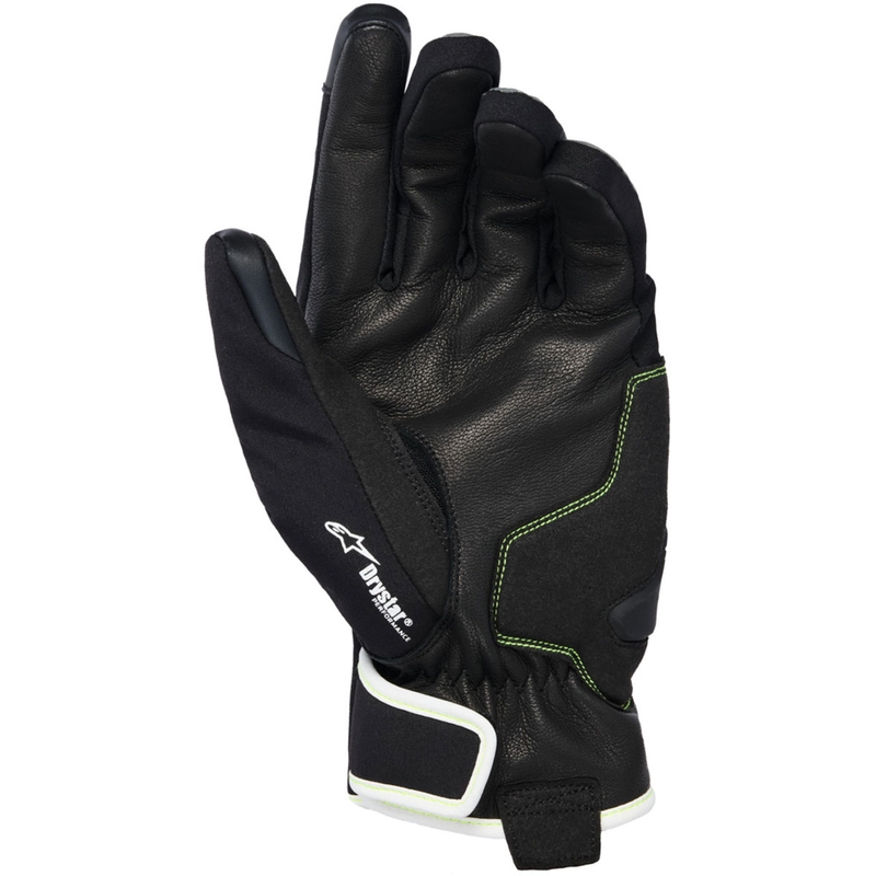 Alpinestars MOBLAST WASSERDICHTE Motorradhandschuhe grau-schwarz-fluoreszierend gelb-weiß
