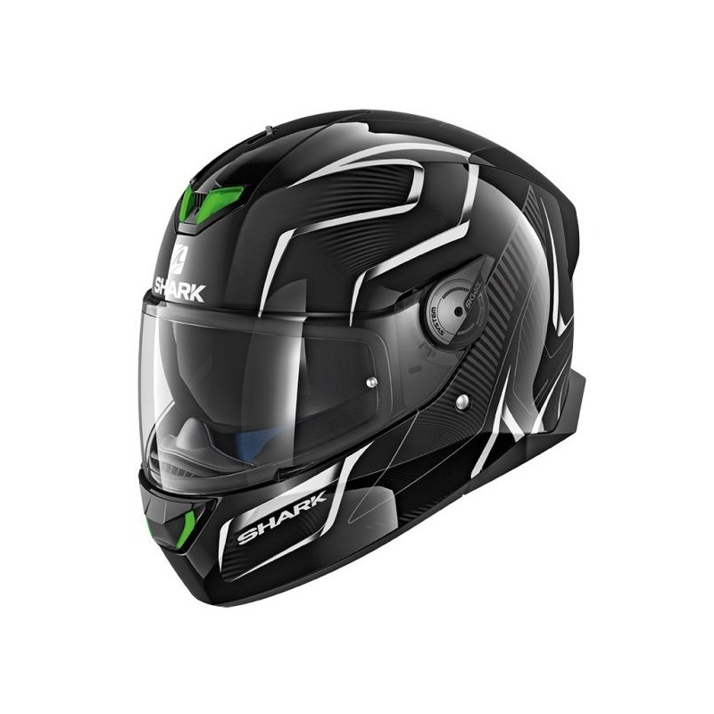 Integralhelm SHARK SKWAL 2 Flynn schwarz-weiß-grau