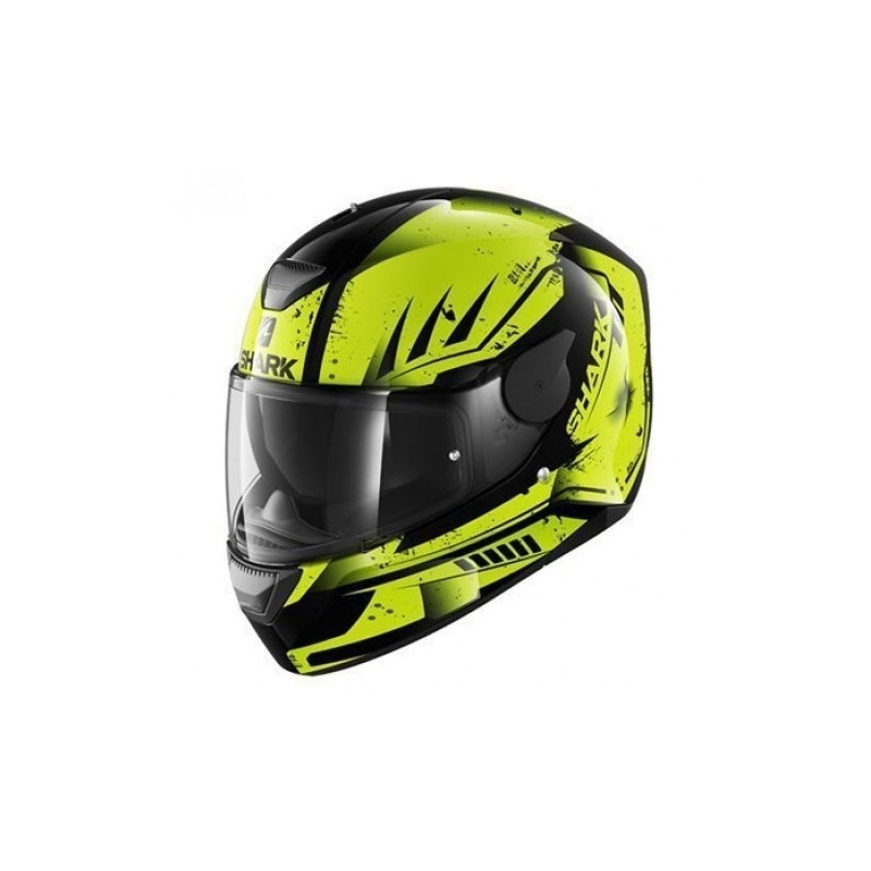 Integralhelm SHARK D-SKWAL Dharkov schwarz-fluo gelb